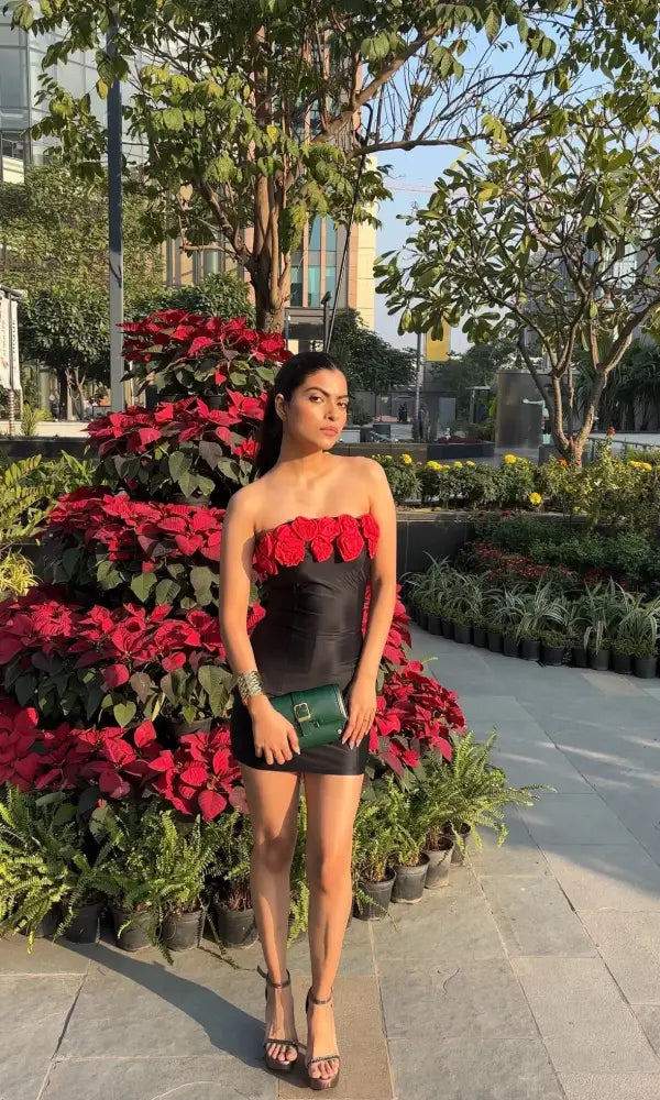 Bella Rose Dress - Clothing