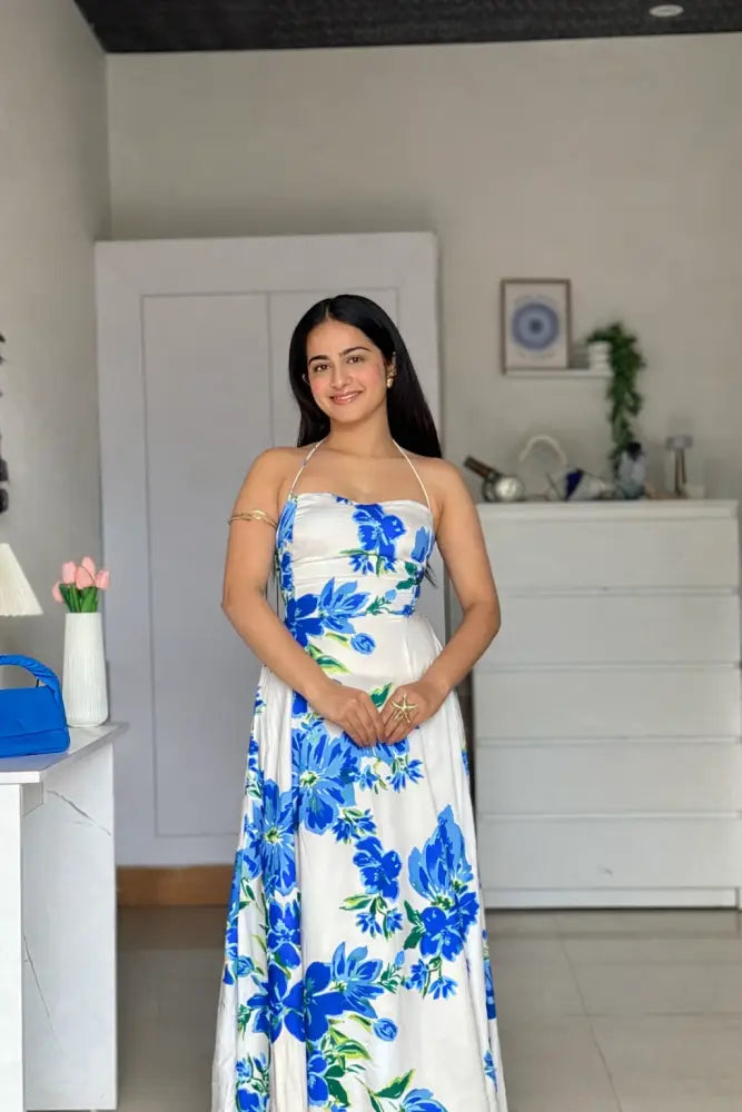 Blue Lily dress - Clothing
