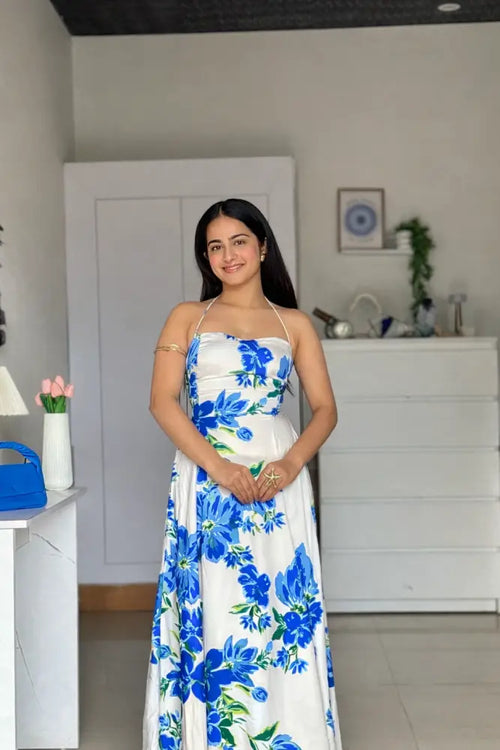 Blue Lily dress - Clothing