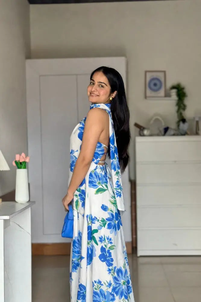 Blue Lily dress - Clothing