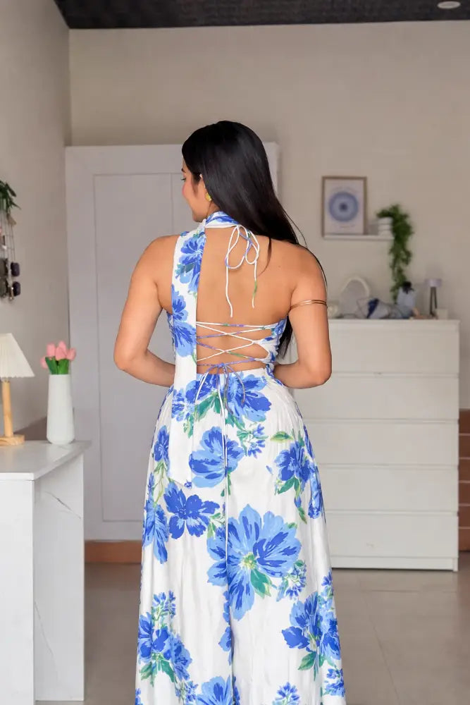 Blue Lily dress - Clothing
