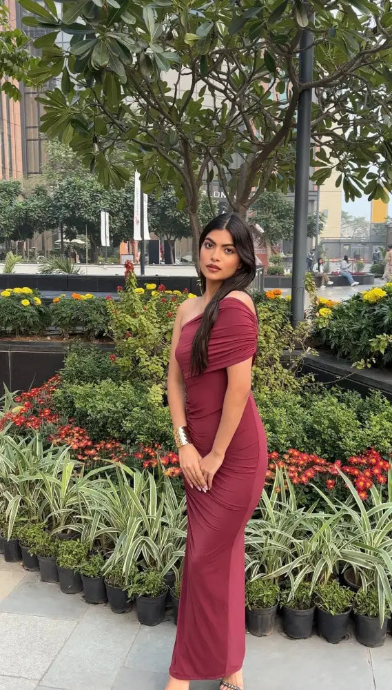 Rose Elegance Dress - Clothing