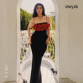 Scarlet Bloom Black Dress - Clothing